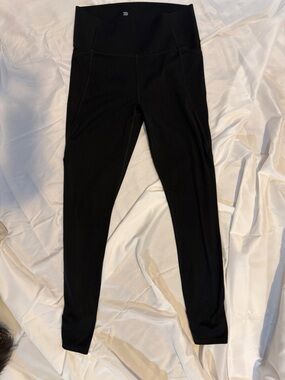 all in motion Black Active Leggings with Logo